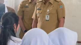 Bobby Nst Disalah Satu Kunjungannya di SMA Negeri 