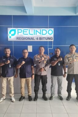 Kapolres Bitung Perkuat Sinergi Bersama PT Pelindo Regional IV Bitung untuk Menjaga Keamanan Kawasan Pelabuhan