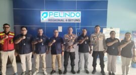 Kapolres Bitung AKBP Arie Sulistyo Nugroho, S.I.K.,M.H Bersama Jajaran Pelindo Reg.IV Bitung 
