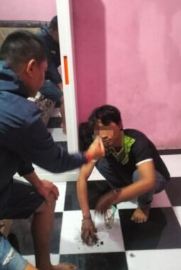 Berantas Narkoba, Polsek Marbau Gelar GSN di Dusun III Desa Blungkut