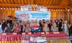 Pertamina EP Adera Field Bersama Disperindag PALI Dorong Desa Raja Kembangkan Batik