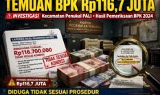 Temuan BPK: Belanja Kecamatan Penukal Rp116,7 Juta Tak Sesuai Kondisi, Selisih Uang Dipakai untuk Pengeluaran Nonanggaran