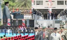 Presiden RI Prabowo Bertindak Sebagai Inspektur Upacara Peringatan HUT ke-81 Tentara Nasional Indonesia (TNI) 